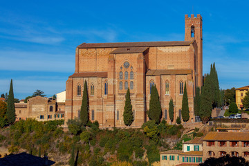 Siena. Basilica of St. Dominic.