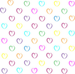 seamless hearts background
