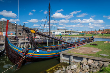 Reconstructed Viking ship