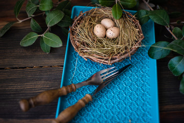 Easter holiday concept