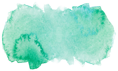 Fototapeta premium green watercolor texture
