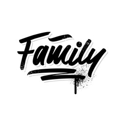 Family. Vector illustration.