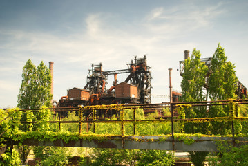 Fototapeta na wymiar Landschaftspark Duisburg