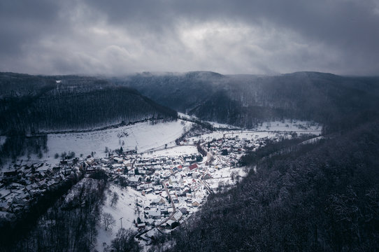 Schwäbische Alb im Winter