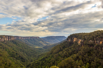 Fototapeta premium nice Landscape view of Kangaroo Valley, Australia