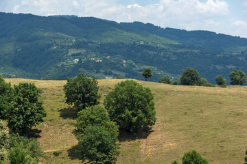 Summer Landscape of Ograzhden Mountain, Blagoevgrad Region, Bulgaria