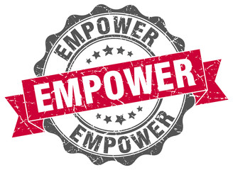 empower stamp. sign. seal