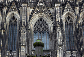 Cologne Cathedral. World Heritage - a Roman Catholic Gothic cathedral in Cologne. Cologne Cathedral. World Heritage - a Roman Catholic Gothic cathedral in Cologne.