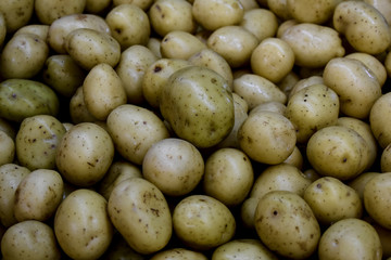 pile of potatoes