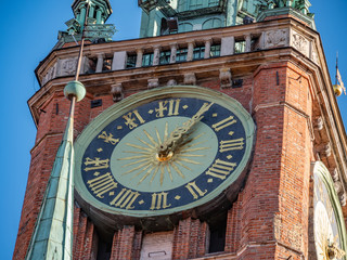 Gdansk, Polad, old tow City Hall and clock tower © Jarek Fethke