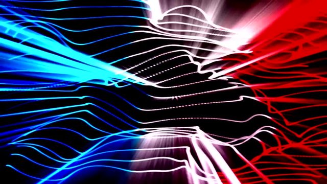 Loopable Usa Dance Flag Background