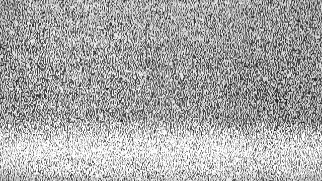 Loopable TV Static With Scan Line