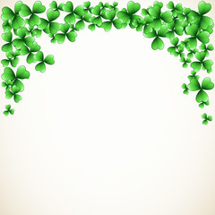 Saint Patrick's Day frame background