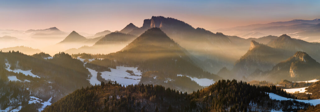 Pieniny panorama