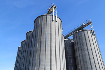 Silo in northern Serbia      