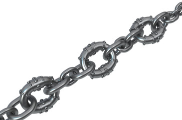 Chains Metal Strong Links
