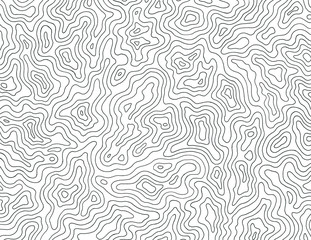 Elevation Map - Illustrated by Hand