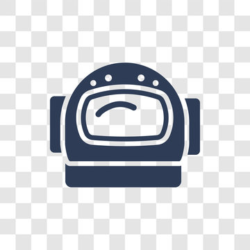 Astranaut Helmet Icon Vector