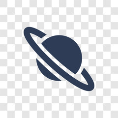 Saturn icon vector © BestVectorStock