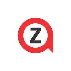 QZ logo letter design