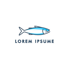 Fish  icon symbol design template vector illustration