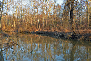 Obraz premium Fall river