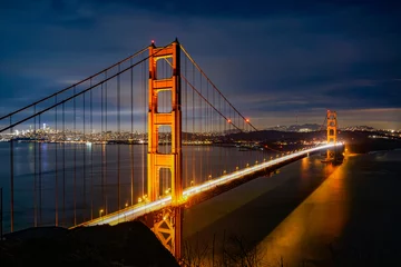 Printed kitchen splashbacks Golden Gate Bridge golden gate bridge