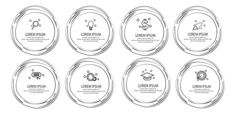 Infographic template can be used for workflow layout, diagram, annual report, web design