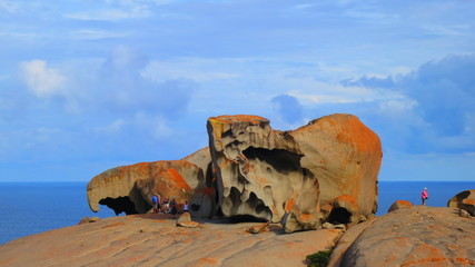 remarkable rocks in kangaroo island, australia