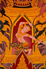 The scenes of Thai ancient art