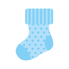 sock baby isolated icon
