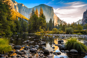 Sunrise on Yosemite Valley, Yosemite National Park, California
