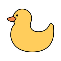 cute rubber duck icon