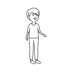 young man avatar character