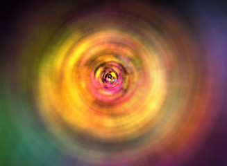 Radial background to Deep