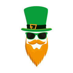 leprechaun costume accessories icons