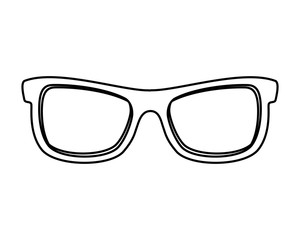 Fototapeta premium sunglasses accessory isolated icon