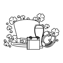 st patricks set icons