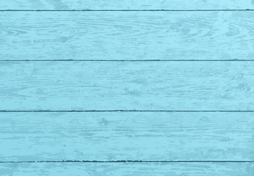 Blue wooden texture, old painted wood planks