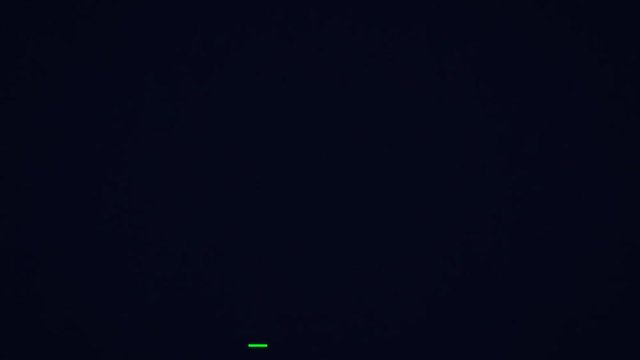 Random green characters and strings appearing fast on a dark blue screen: debugging messages, computer errors, strange communications. Use: overlay.