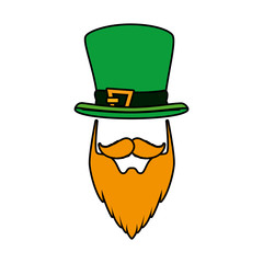 leprechaun costume accessories icons