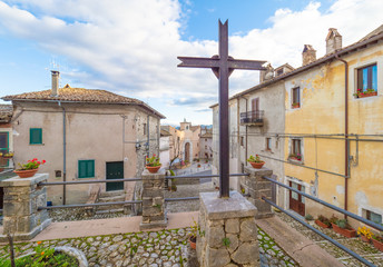 Orvinio (Italy) - A small and charming medieval village of only 387 inhabitants, inserted in the...