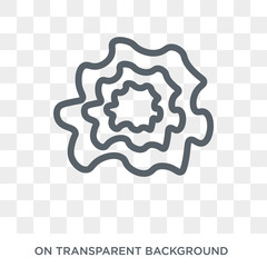 Isobars icon. Isobars design concept from Weather collection. Simple element vector illustration on transparent background. - obrazy, fototapety, plakaty
