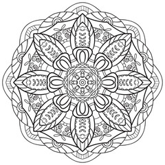 mandala outline