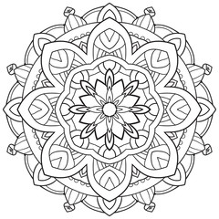 mandala outline