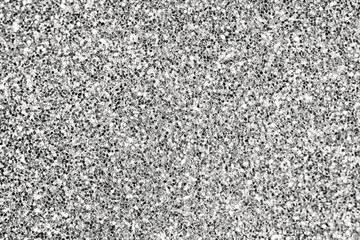 Close up of silver glitter textured background