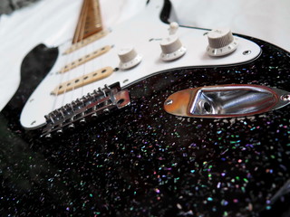 Electric guitar body. Shine bright like a diamond  