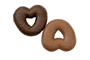 Two chocolates gingerbread.