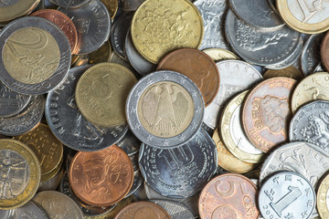 Background of coins money