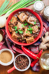 Mapo Tofu - sichuan spicy dish